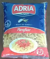 Massa de sêmola parafuso