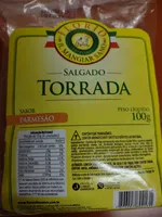 Torrada sabor parmesão