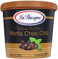 Sorvete Menta Choc Chip La Basque Premium Ice Cream Pote 140ml
