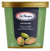 Sorvete Pistache La Basque Premium Ice Cream Pote 500ml