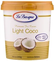 Sorvete Coco Light La Basque Premium Ice Cream Pote 500ml