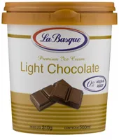 Sorvete Chocolate Light La Basque Premium Ice Cream Pote 500ml