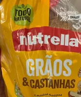 Pão de grãos e castanhas
