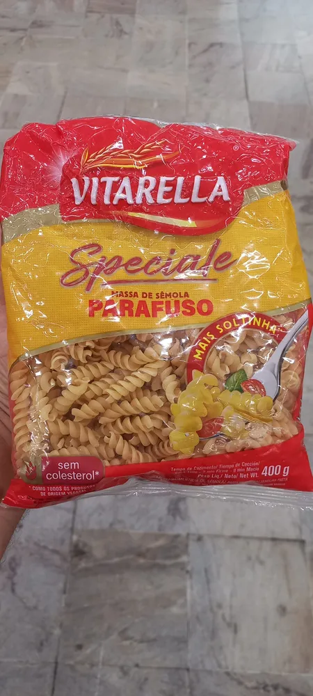 Massa semola parafuso especial