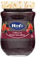 Geleia Frutas Vermelhas Hero Vidro 345g