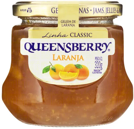 Geleia Laranja Queensberry Classic Vidro 320g