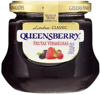 GELEIA FRUTAS VERMELHAS 320G QUEENSBERRY