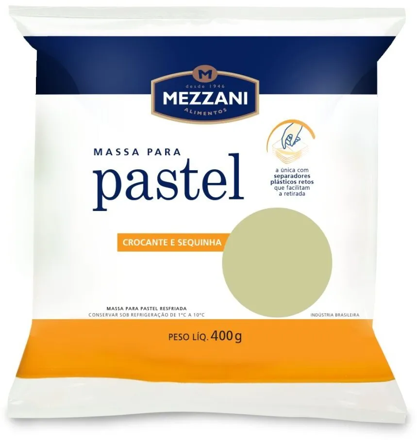 Massa de Pastel - Mezzani - 400g