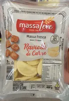 Massa Leve Raviolli de Carne 400g