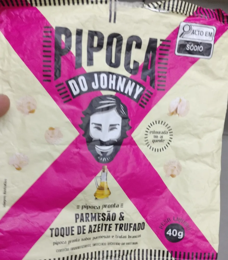 Pipoca Parmesão e toque de azeite trufado