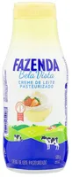 Creme De Leite Pasteurizado Fazenda Bela Vista Garrafa 500g