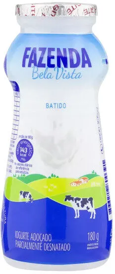 Iogurte Fazenda Bela Vista Frasco 180g
