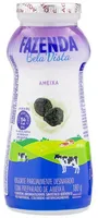 Iogurte Parcialmente Desnatado Ameixa Fazenda Bela Vista Frasco 180g