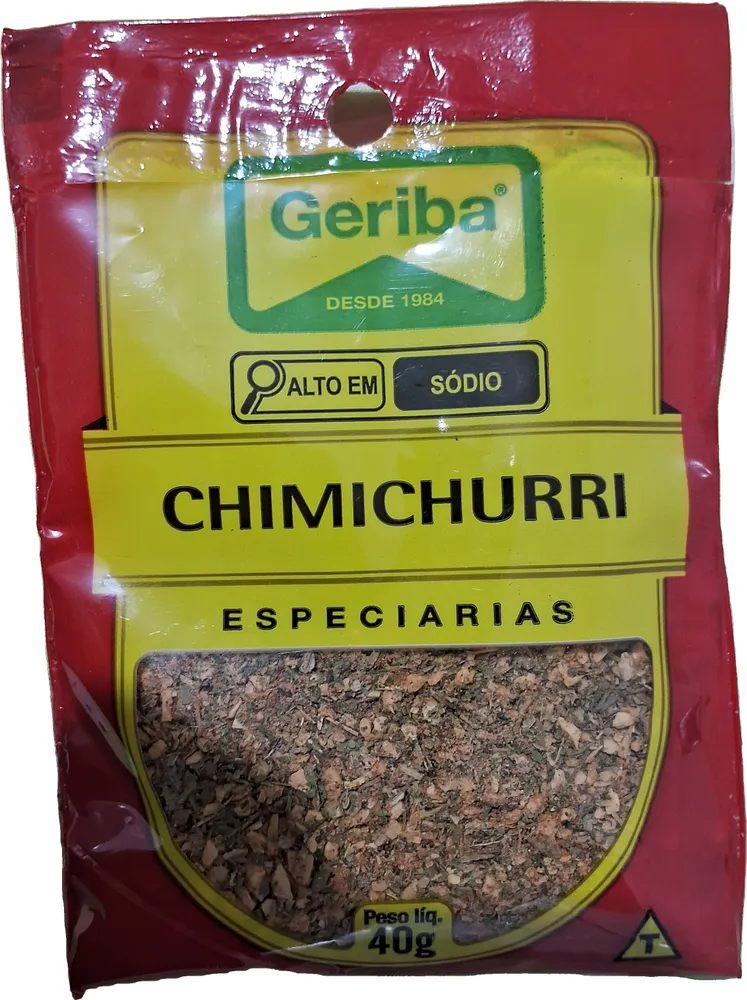 Chimichurri especiarias