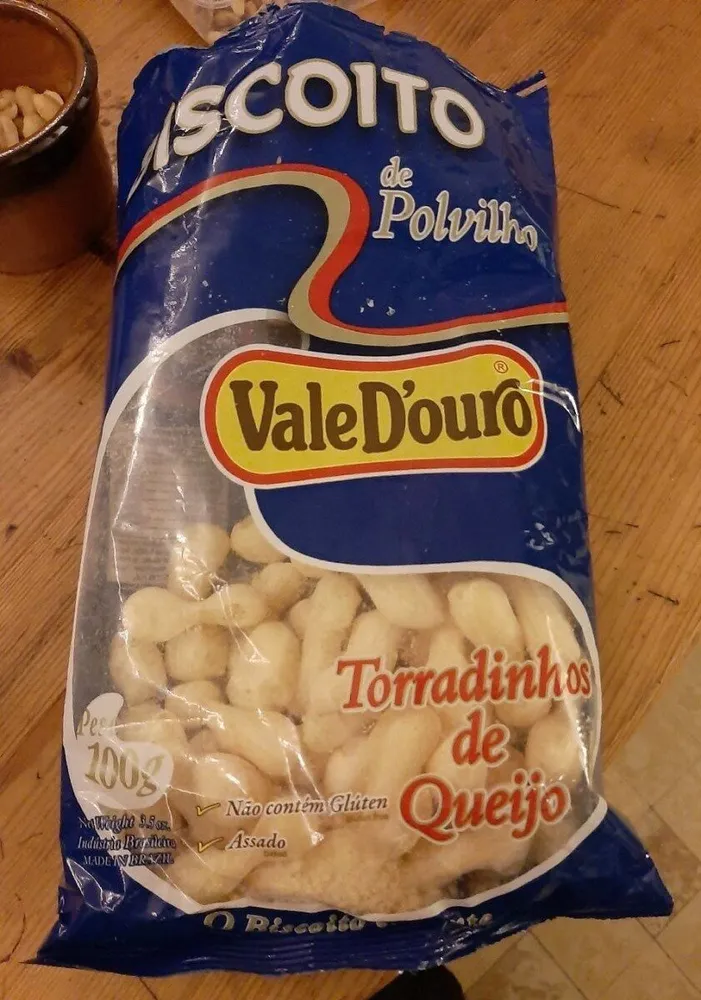 Biscoitos de polvilho Sabor queijo