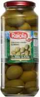 Azeitona Verde Em Conserva Gordal Raiola Vidro 350g
