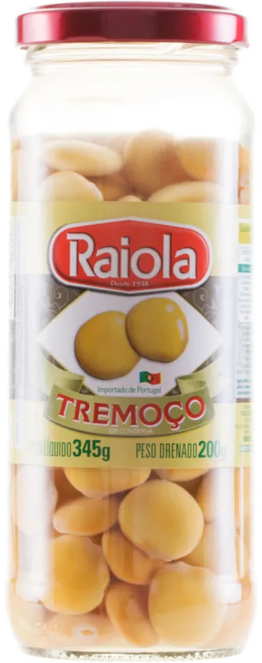 Tremoço Em Conserva Raiola Vidro 200g