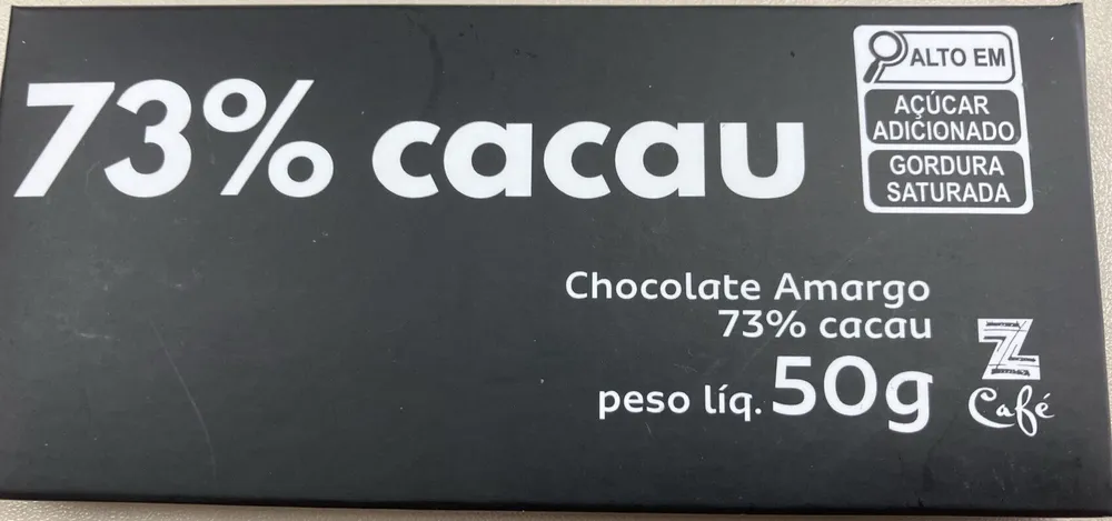 Chocolate amargo 73% Cacau