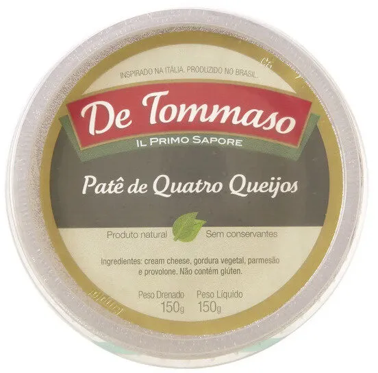 Pate De Tommaso 150g 4 Qjos