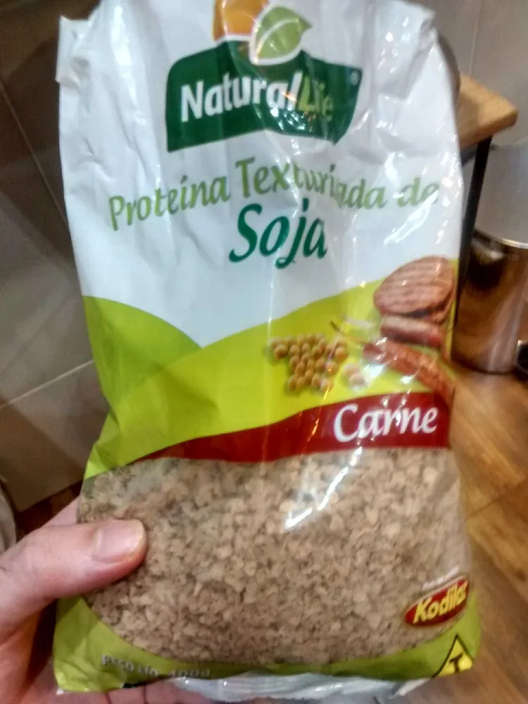 Proteína texturizada de soja