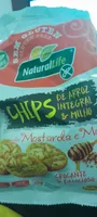 Chips de Arroz Integral e Milho Sabor Mostarda e Mel