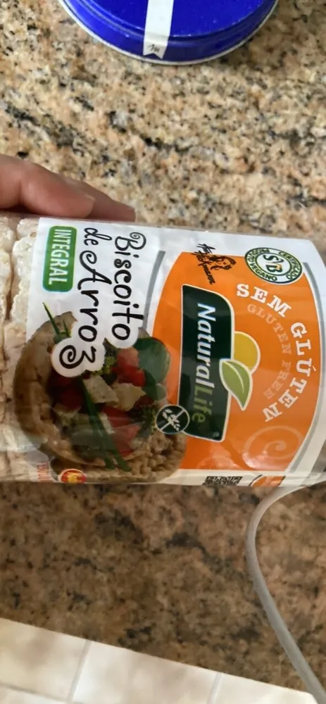 Biscoito Integral de Arroz
