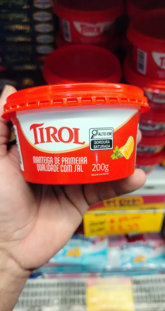 Manteiga com sal