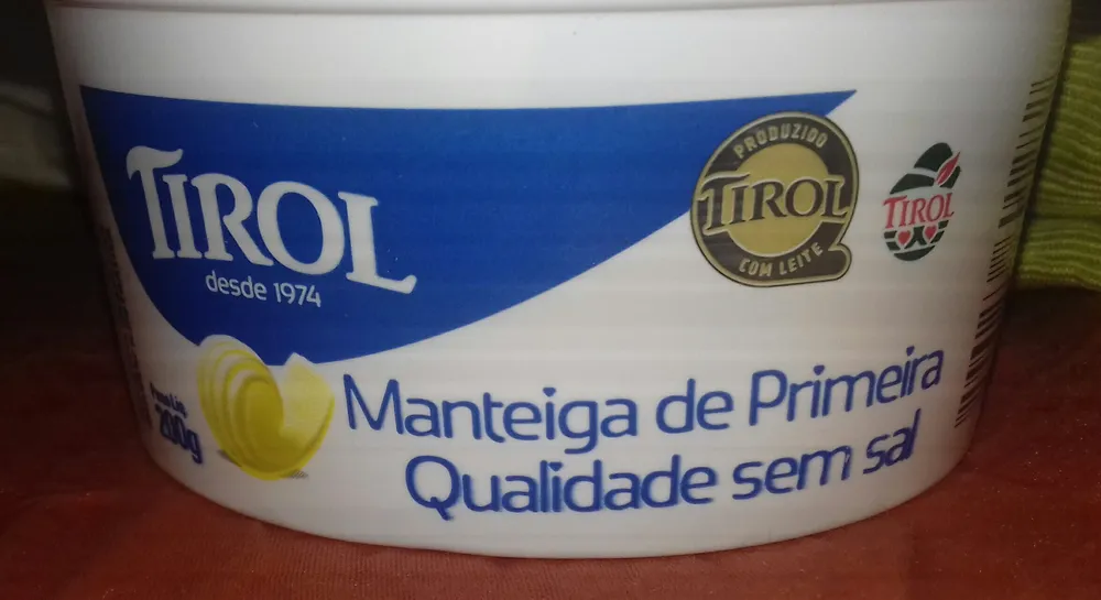 Manteiga sem sal