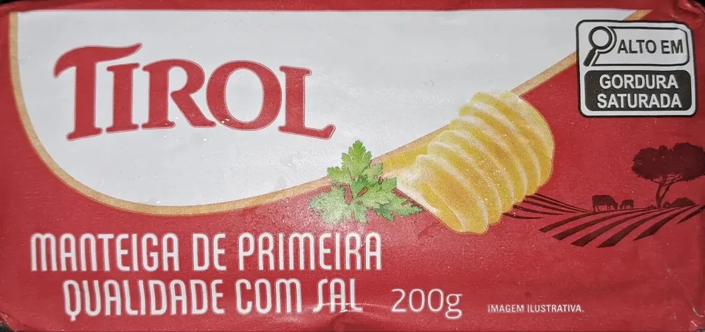 Manteiga com sal