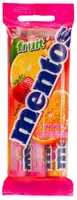 Confeito Frutas Mentos Pacote 112,5g 3 Unidades
