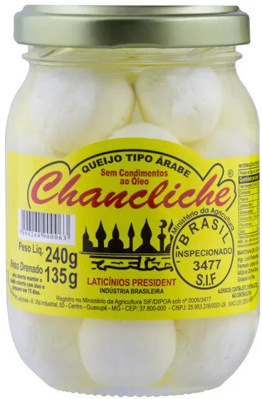 Queijo Labneh Ao óleo Chancliche President 135g