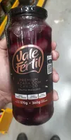 Azeitona Preta Em Conserva Azapa Com Caroço Vale Fértil Premium Vidro 360g