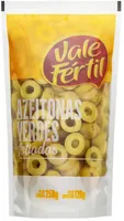Azeitona Verde Em Conserva Fatiada Vale Fértil Sachê 120g