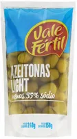 Azeitona Verde Em Conserva Light Vale Fértil Sachê 150g