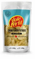 Cogumelo Champignon Em Conserva Fatiado Vale Fértil Sachê 100g