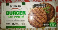 Hambúrguer de proteína vegetal