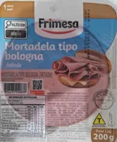 Mortadela tipo bologna fatiada