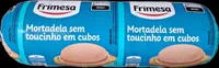 Mortadela sem toucinho em cubos