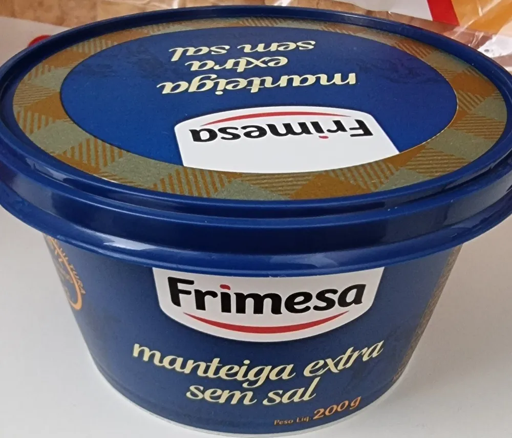 Manteiga Extra Sem Sal 200g Fort Atacadista