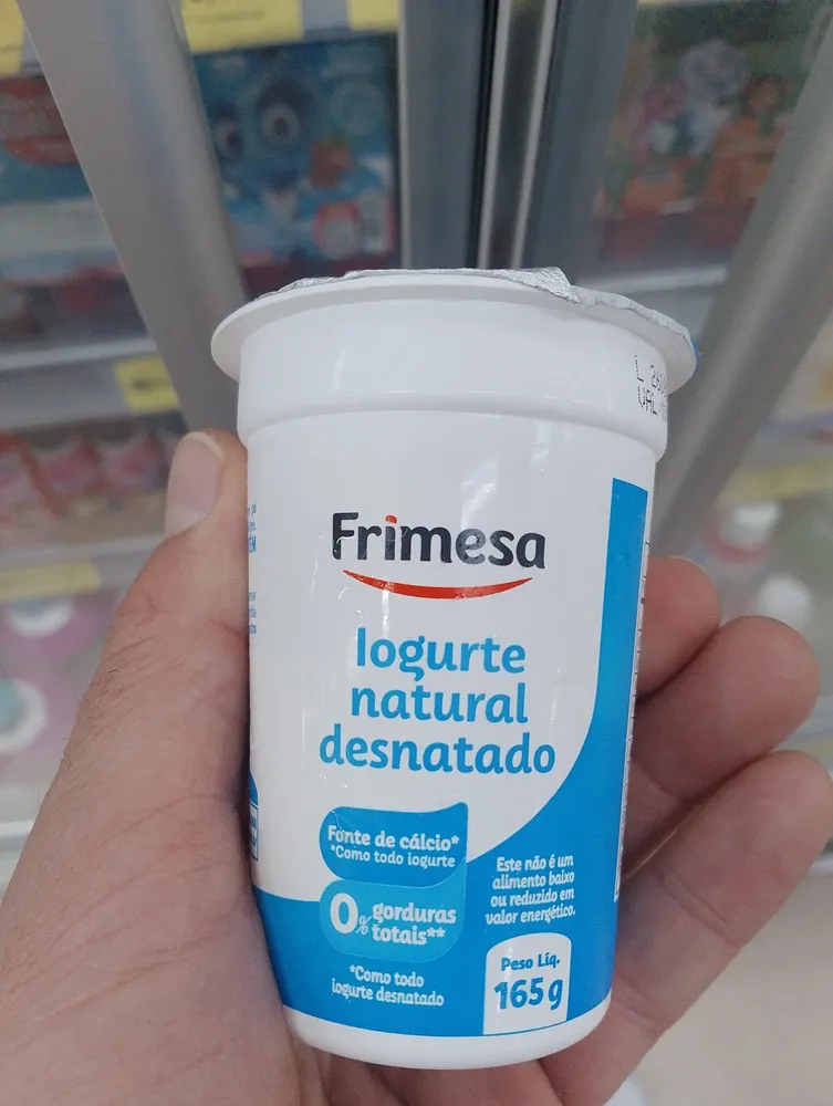 iogurte natural desnatado
