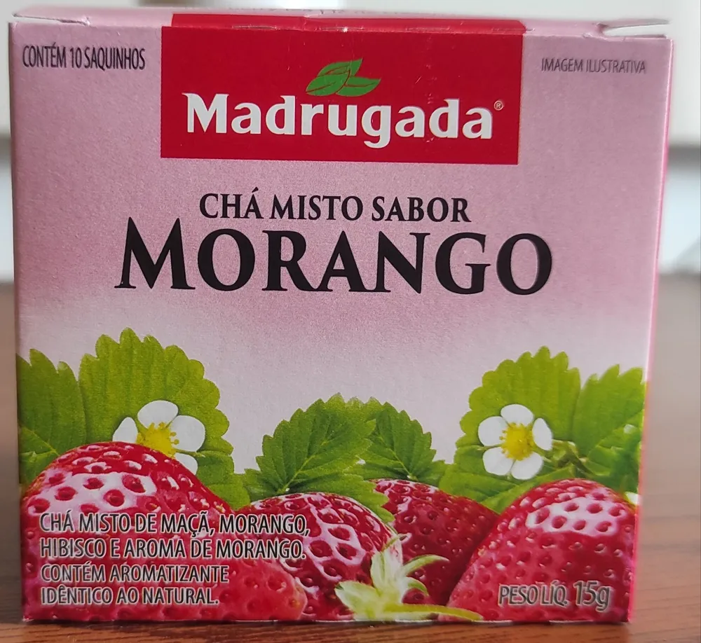 Chá Misto Sabor Morango