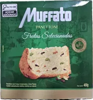 Panettone com frutas cristalizadas e uvas passas