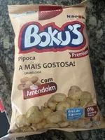 Pipoca caramelizada amendoim boku's
