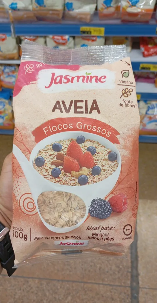 Aveia em Flocos Grossos Jasmine