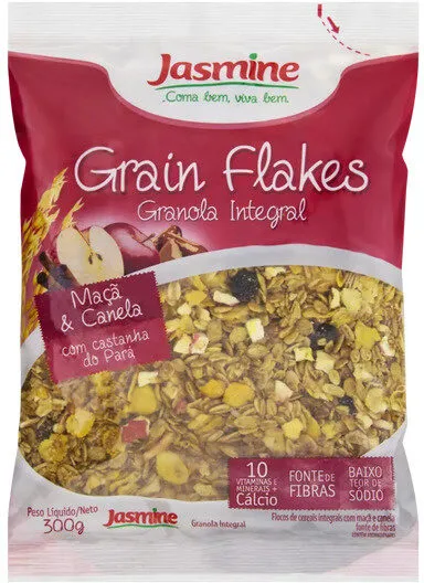 Granola Maçã E Canela Jasmine Pouch 250g