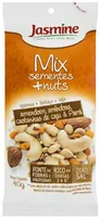 Mix De Sementes E Nuts Jasmine Pacote 40g