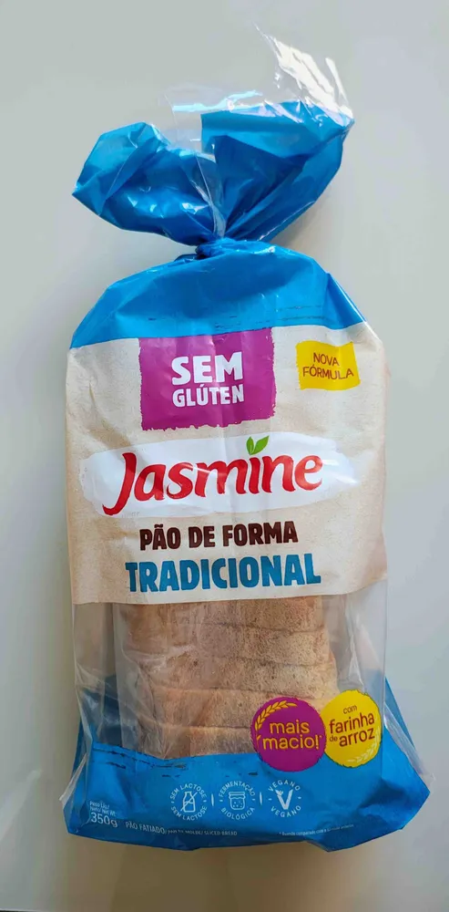 Pão de Forma Fatiado Tradicional Sem Glúten