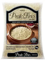 Arroz Prato Fino Parboilizado 5kg