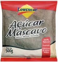 Açúcar Mascavo Peneirado Lowçucar Pacote 500g