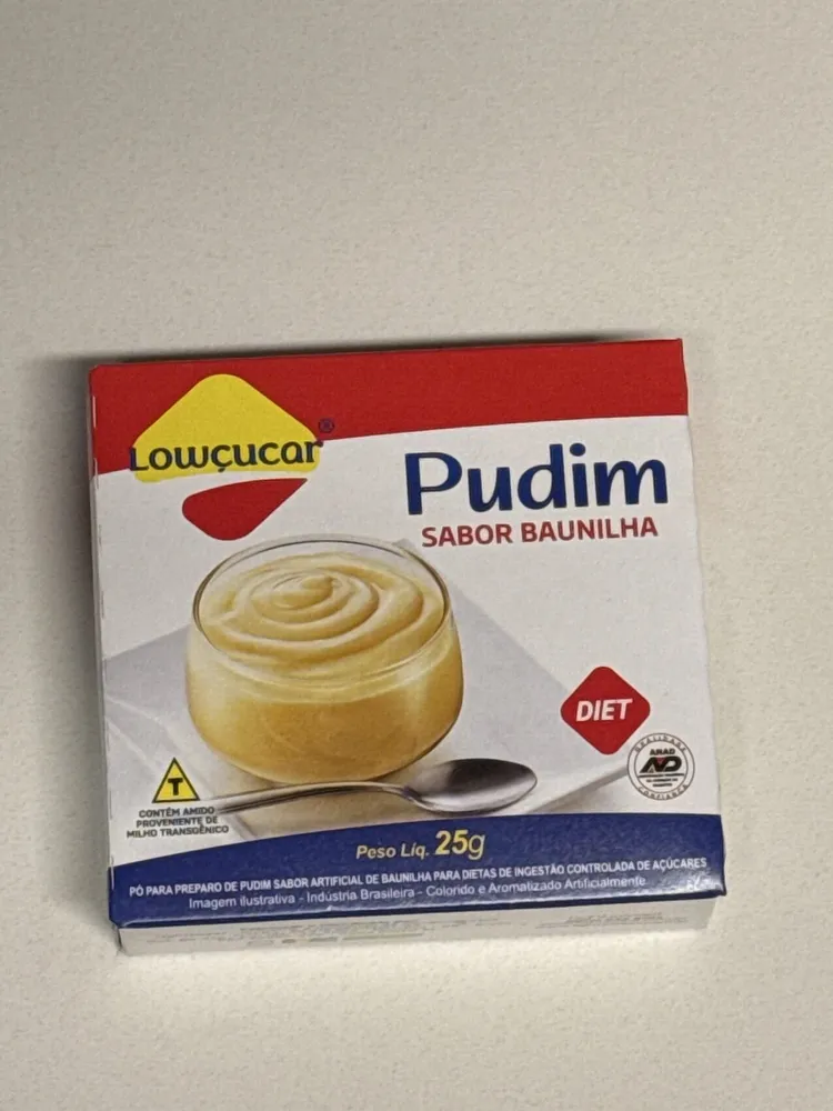 Pudim Diet Baunilha